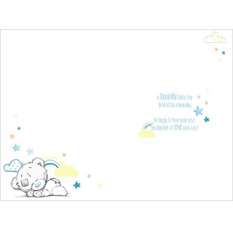 New Little Baby Boy Me to You Bear Card Extra Image 1